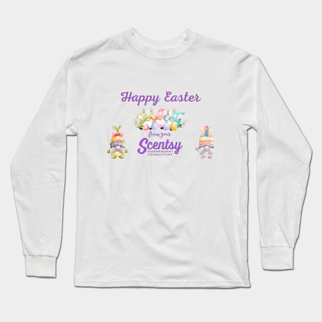 happy easter scentsy greetings Long Sleeve T-Shirt by scentsySMELL